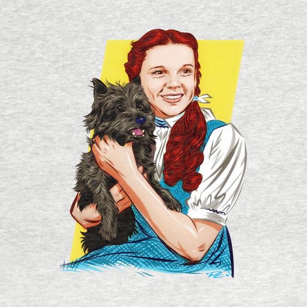 Judy Garland - An illustration by Paul Cemmick by PLAYDIGITAL2020